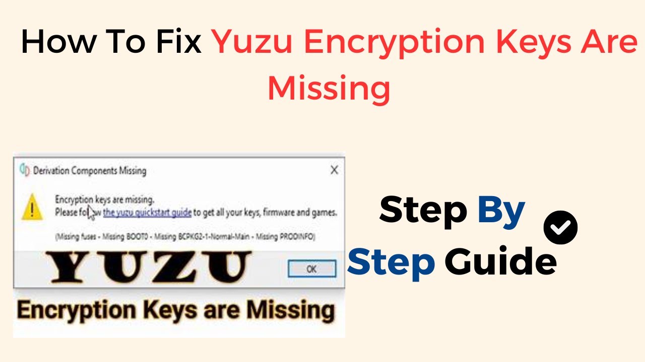 Yuzu Encryption Keys Are Missing | Easy Fix